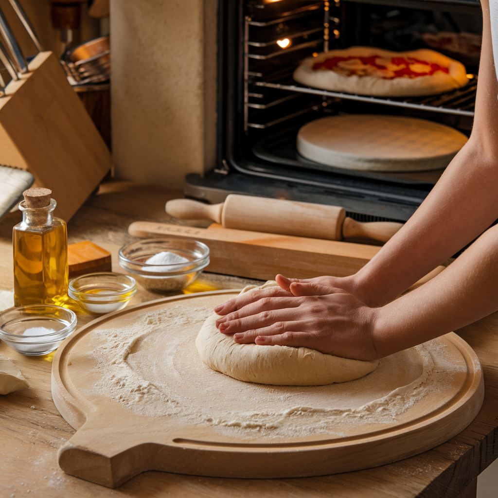 Pâte à pizza maison croustillante